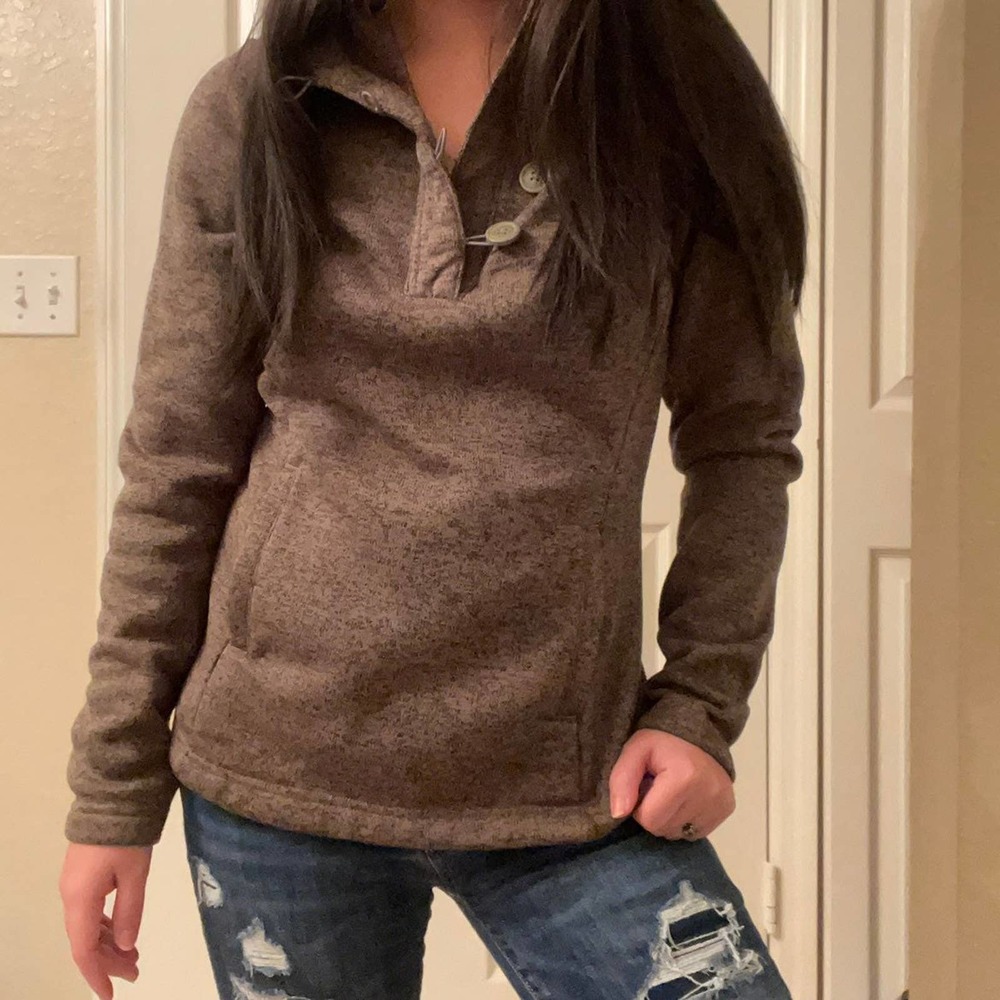 Columbia Green Darling Day Pullover Hoodie / Sise XS